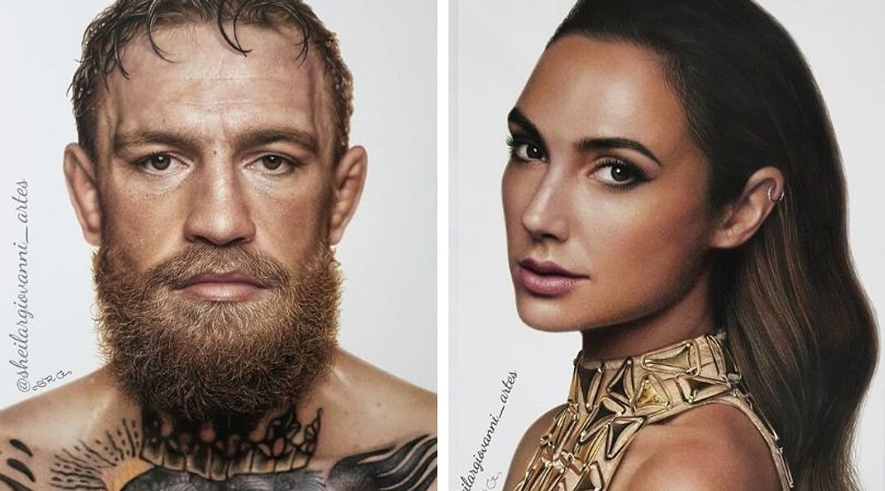 30 самых реалистичных портретов от бразильской художницы, которые невозможно отличить от фотографии