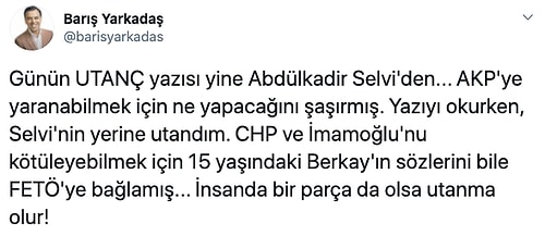 Terör Örgütü Lideri Gülen'i Ziyaret Eden Selvi'nin 'Kılıçdaroğlu FETÖ'yü Aklıyor' Yazısı Gündemde