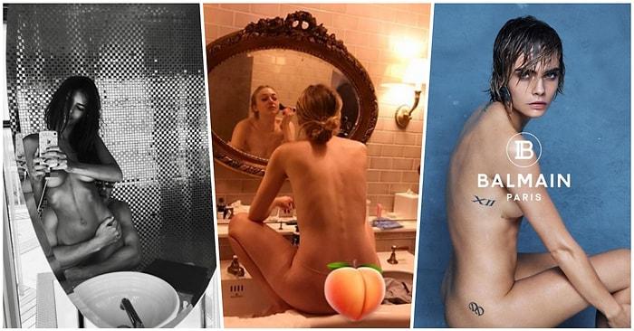 Instagram'da Paylaştıkları Çıplak Pozlarla Tüm İlgiyi Üzerine Çekip Sansasyon Yaratan Dünyaca Ünlü 22 İsim
