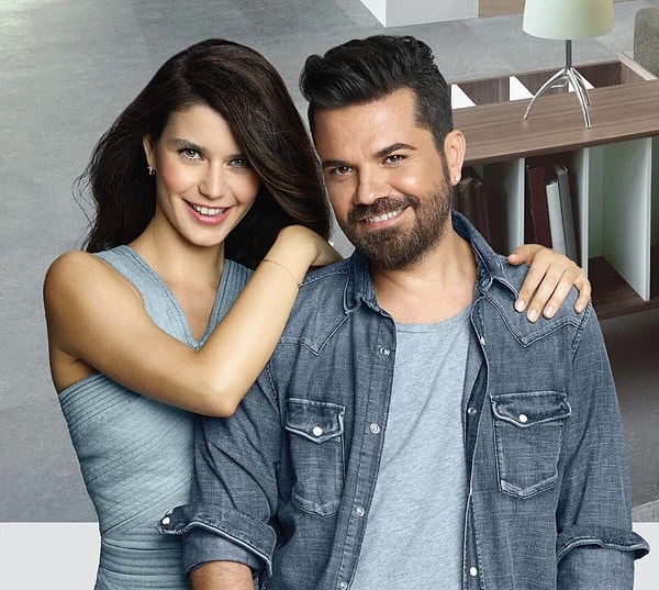 3. Берен Саат (36 лет) и ее муж Кенан Доулу (45 лет), женаты 6 лет