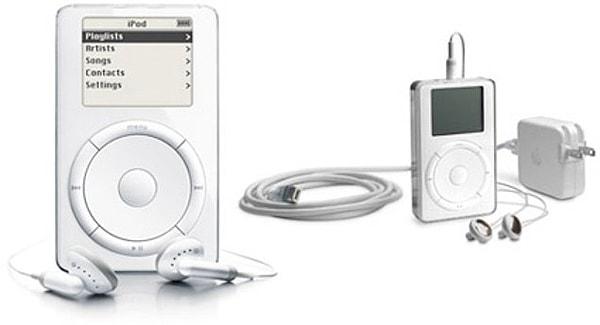 6. Apple ikinci nesil iPod'ları piyasaya çıkardı.
