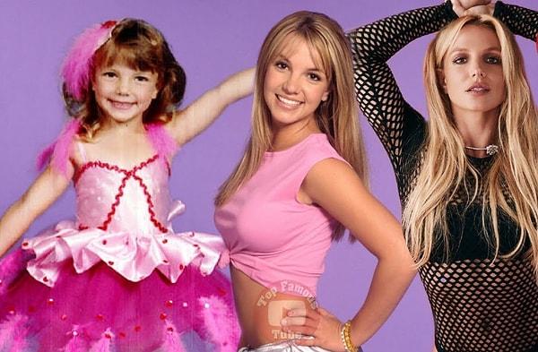Britney Spears'ın kim olduğundan bahsetmeye gerek yok. O da kariyerine çocuk değil, bebek yaşta başlayan nice isimden biri.