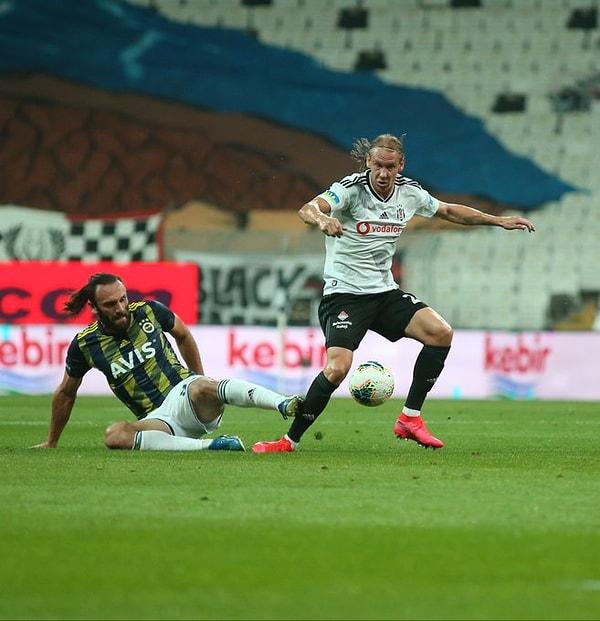 25.dakikada Fenerbahçe'de Vida'ya sert bir faul yapan Muriç sarı kart gördü.Daha sonra VAR'a giden karşılaşmanın hakemi Halil Umut Meler, Muriç'e kırmızı kart gösterdi.