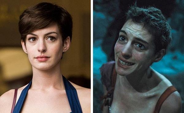 10. Anne Hathaway, Les Miserables filmi için 11 kilo verdi...