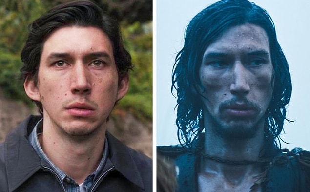 7. Adam Driver, Silence filmi için 23 kilo verdi...