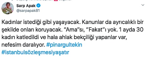 Pınar Gültekin'in Ardından Yeniden Gündeme Gelen İstanbul Sözleşmesi'nin Uygulanmaması İnsanları İsyan Ettirdi!