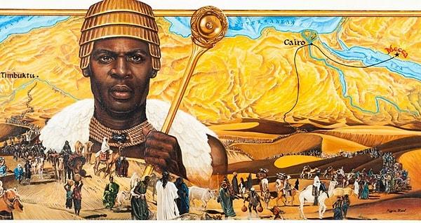 20. Dünya üzerindeki gelmiş geçmiş en zengin insanın Mali İmparatoru 1. Musa olduğu düşünülüyor. Tahmini serveti ise 400 milyar dolar.