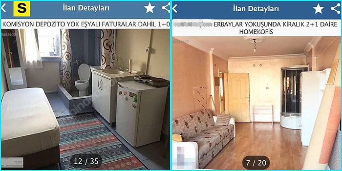 Ev Ararken Karşımıza Çıksa Ufak Çaplı Bir Kalp Krizine Sebep Olacak Birbirinden Garip Ev İlanları