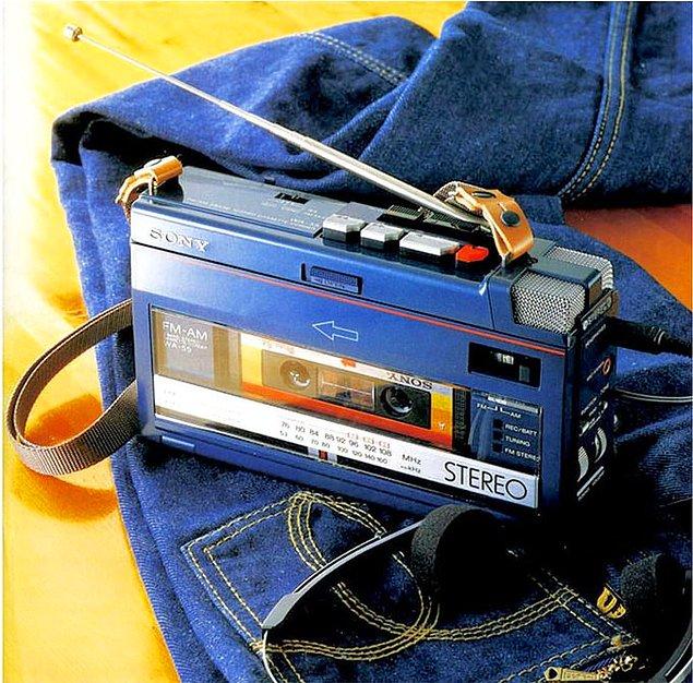 20. 1985 yılında üretilmiş Sony Walkman