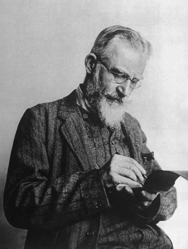 10. George Bernard Shaw (1856-1950)