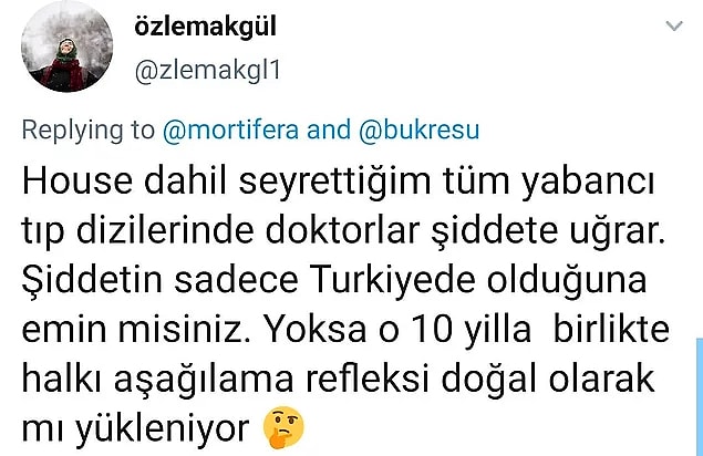 10. Şiddete yine kılıf uydurduk.