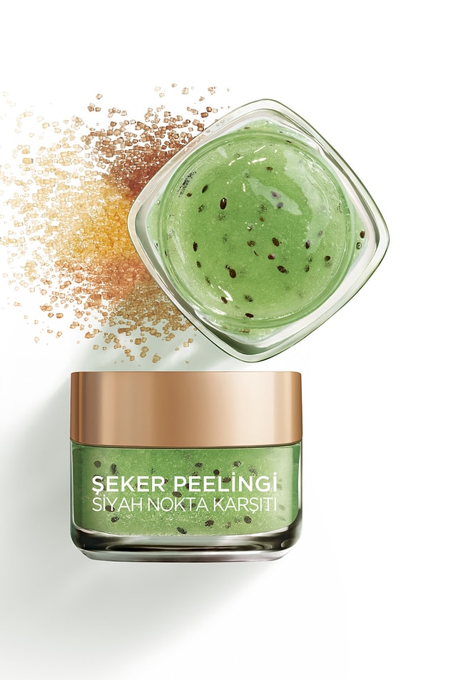 21. L'Oreal Paris'in şeker peeling'i birçok kişi tarafından duyduğum bir ürün. Hem çok güzel kokuyor hem de işe yarıyor. İnsanın yiyesi de gelmiyor değil...