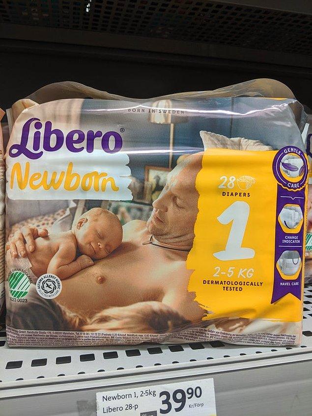 1. "İsveç'te satılan bebek bezlerinin üstünde babaların fotoğrafları var."