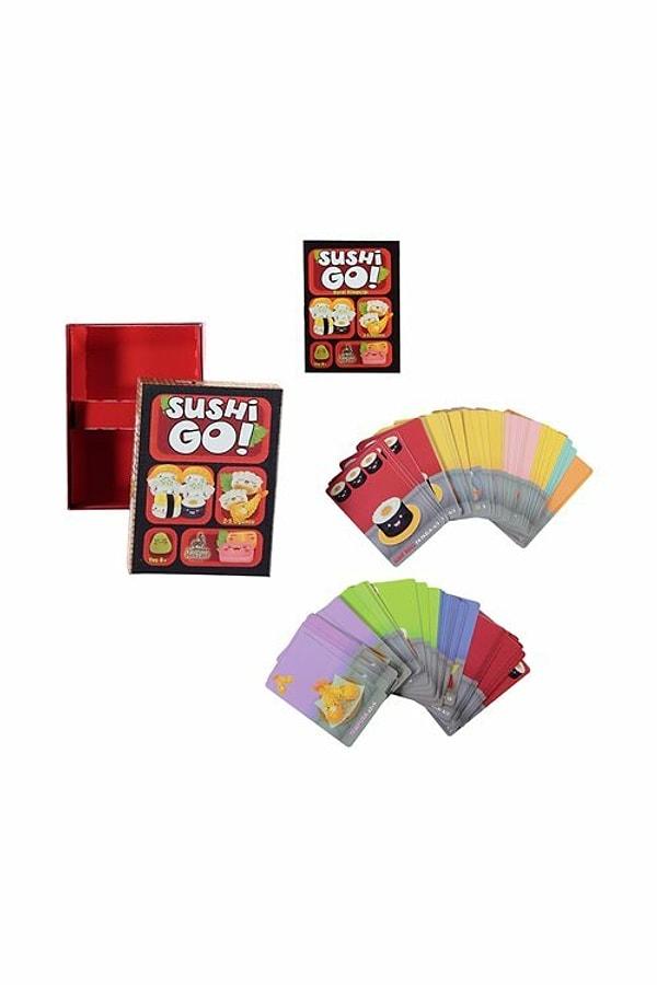 15. 2013 senesinin ‘En İyi Kart Oyunu’ ve ‘En İyi Aile Oyunu’ adayı olan Sushi Go son derece eğlenceli bir oyun.
