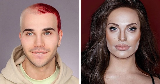 Парень из Манчестера настолько хорош в искусстве макияжа, что может превратиться буквально в любую знаменитость (30 фото)