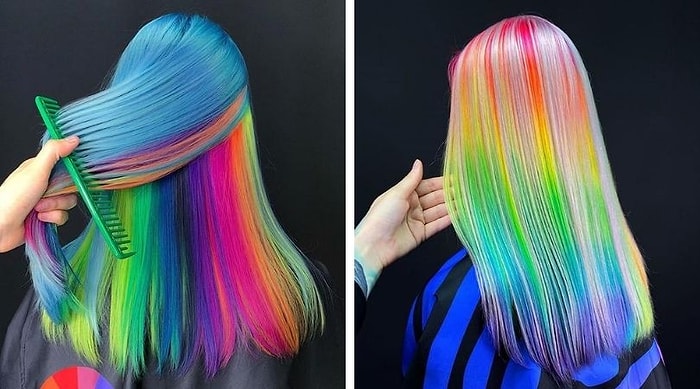 30 радужных окрашиваний от русского парикмахера Снежаны Винниченко