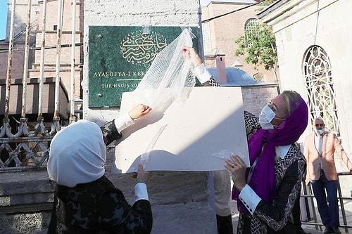 Vatandaşlar Girişlerde Beklemeye Başladı: Ayasofya 86 Yıl Sonra Cuma Namazı ile Cami Olarak Açılıyor