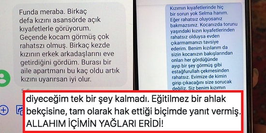 Bir Annenin Kızının Giyinişinden Rahatsız Olduğunu Söyleyen Komşusuna Verdiği Ders Niteliğindeki Muhteşem Cevap