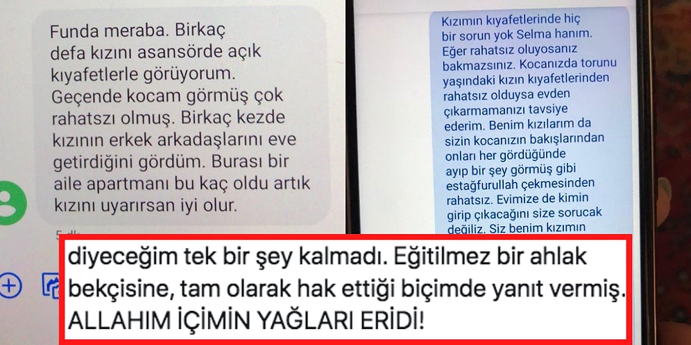 Bir Annenin Kızının Giyinişinden Rahatsız Olduğunu Söyleyen Komşusuna Verdiği Ders Niteliğindeki Muhteşem Cevap