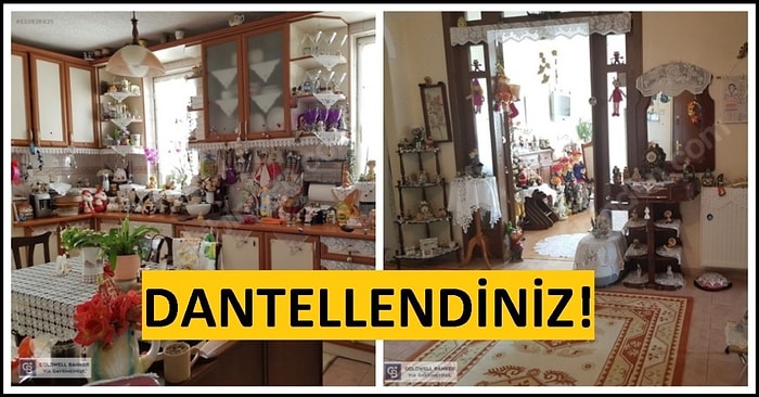 Gördüğünüz Zaman Fenalıklar Geçimenize Sebep Olacak Sahibinden.com'daki Bol Dantelli Satılık Ev İlanı