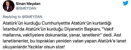 Ayasofya Hutbesinde Atatürk’ü Hedef Alan Sözler: ‘Vakıf Şartını Çiğneyen Lanete Uğrar’