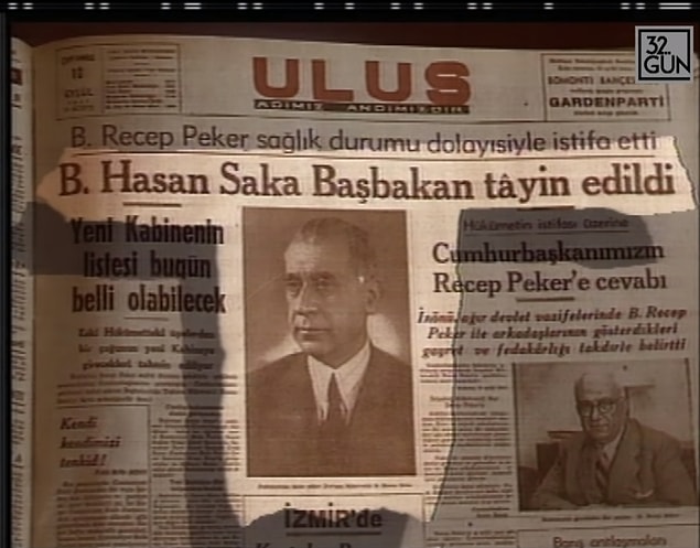 10. Hem İnönü hem de Bayar, partilerindeki sertlik yanlısı isimleri tasfiye etti.