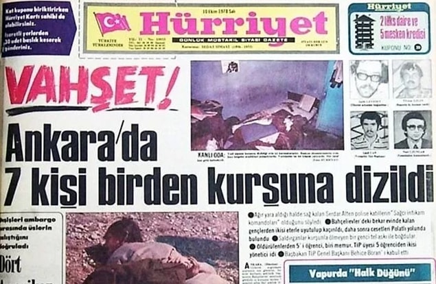 Haluk Kırcı, Ercüment Gedikli, Mahmut Korkmaz ve Kürşat Poyraz, evi bastıktan sonra evde bulunan 5 genci yüzüstü yere yatırdı. Ardından bu gençlerin elleri bağlandı.