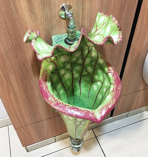 14. В ботаническом саду гостей радуют вот такие писсуары. Красивые кстати…