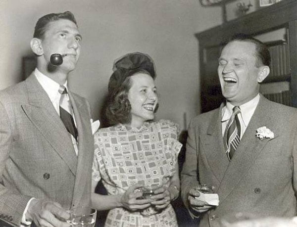 7. "Мои бабушка и дедушка в 40-ых годах"