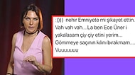 Bir Erkek "Yakalarsam Çiğ Çiğ Etini Yerim" Diyerek Twitter'da Ünlü Sunucu Ece Üner'i Tehdit Etti!