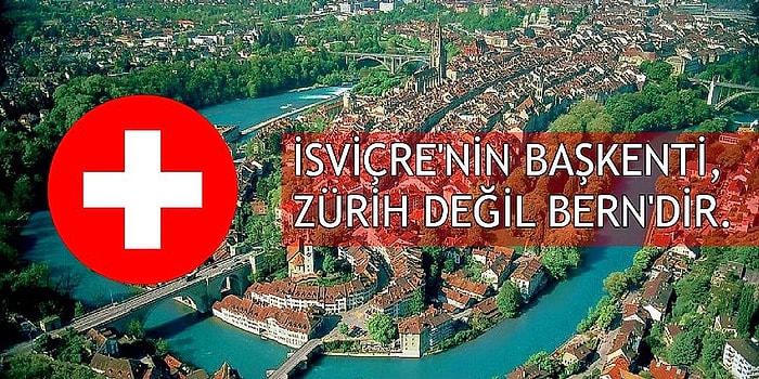 Dünya Coğrafyasını Öğreniyoruz! Başkentini Hemen Hemen Hepimizin Yanlış Bildiği 13 Ülke