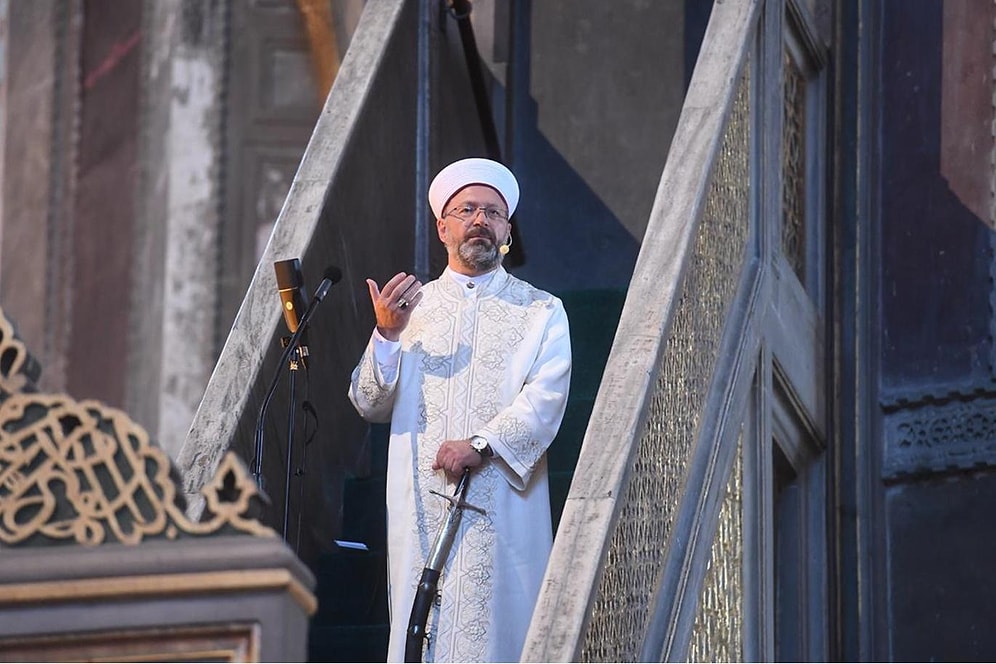 Ayasofya Hutbesi Yargıya Taşındı: Diyanet İşleri Başkanı Erbaş Hakkında Suç Duyurusu