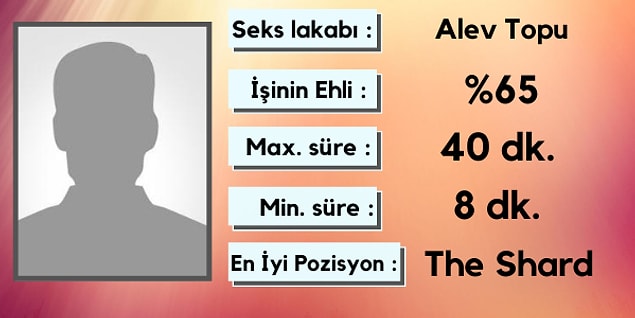 İşte senin seks kimlik kartın;