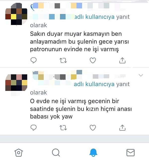 Ama gerici zihinlerin aklı fikri yine aynı yerdeydi: "O saatte orada ne işi varmış?"