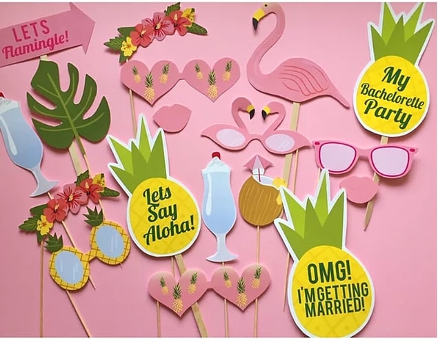 7. Flamingo konseptli bir bekarlığa veda partisine ne dersiniz?