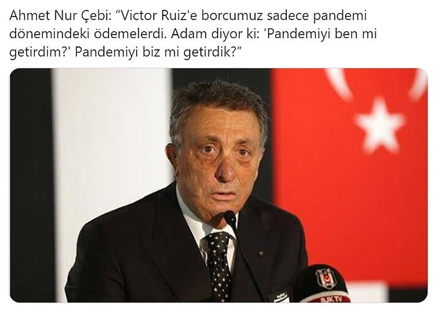 1. E biz mi getirdik!
