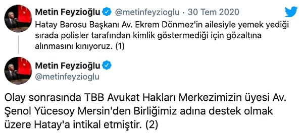 Feyzioğlu'nun açıklaması şu şekilde👇