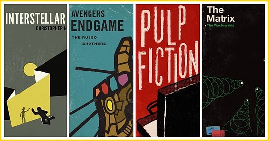 Filmler Kitap Olursa? Kült Filmleri Kitap Kapaklarına Dönüştüren Matt Stevens'ın 27 Eseri