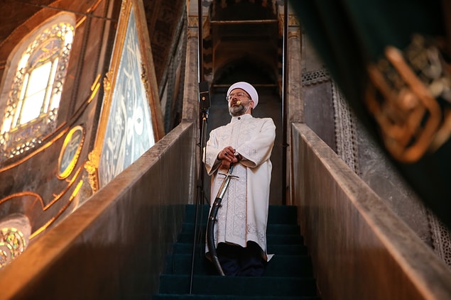 TBMM Başkanı Şentop da Ayasofya'daydı