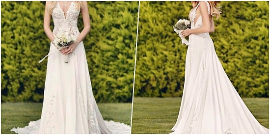 Ben Ünlüleri Gelinliklerinden Tanırım Diyenler Buraya! Sence Bu Kim?