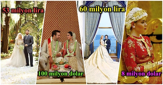 Paraya Para Demeyenlerin Yaptığı Konukların Jetle Geldiği Dünyanın En Pahalı 13 Düğünü