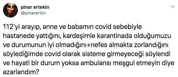 Biz de sizler için hasta yakınlarının gerçekte neler olduğuna dair paylaştıkları bilgileri topladık.