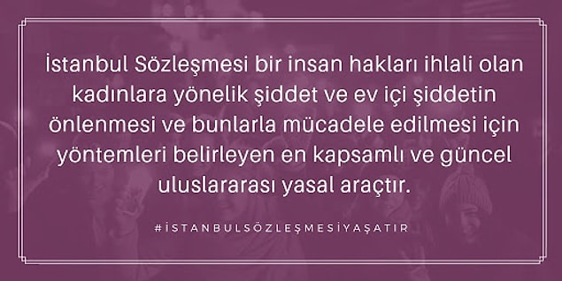 İstanbul Sözleşmesi'ni destekliyor musun?