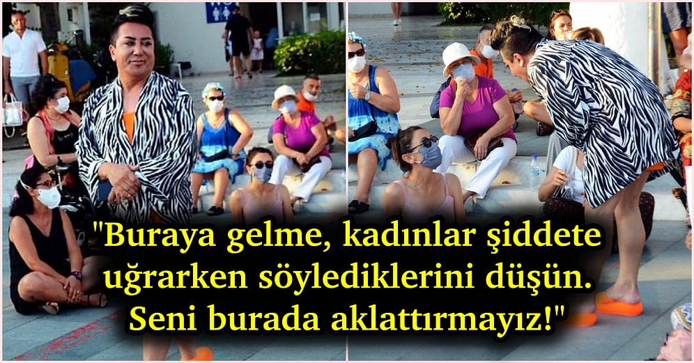 İstanbul Sözleşmesi İçin Oturma Eylemi Yapan Kadınların Arasına Katılmaya Çalışan Murat Övüç, Eylemden Kovuldu!