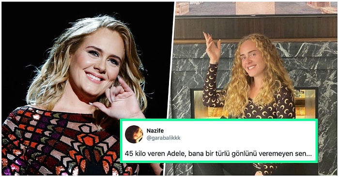 Düşmeyen de Ne Bilelim! Bekarlığın Tadını Doyasıya Çıkaran Adele'in Son Halini Görünce Epey Şaşıracaksınız