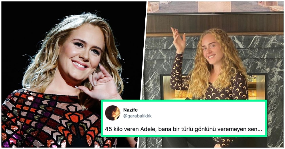 Düşmeyen de Ne Bilelim! Bekarlığın Tadını Doyasıya Çıkaran Adele'in Son Halini Görünce Epey Şaşıracaksınız