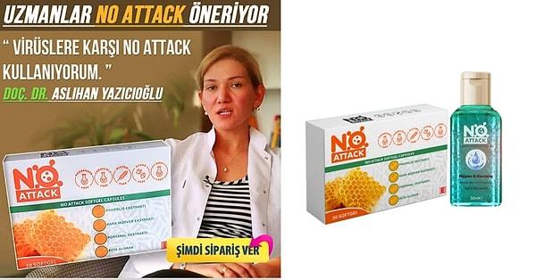 Hatırlarsanız koronavirüs ülkemizde baş gösterdikten kısa bir süre sonra 'No Attack' adında bir ilaç ortaya çıkmıştı.