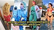 Sağlık Çalışanlarının Bikini Giymesine 'Profesyonel Değil' Diyen Dergiye Karşı Başlayan Kapak Gibi Akım: MedBikini