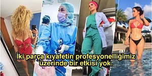 Sağlık Çalışanlarının Bikini Giymesine 'Profesyonel Değil' Diyen Dergiye Karşı Başlayan Kapak Gibi Akım: MedBikini