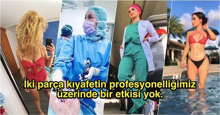 Sağlık Çalışanlarının Bikini Giymesine 'Profesyonel Değil' Diyen Dergiye Karşı Başlayan Kapak Gibi Akım: MedBikini